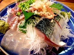 藤沢の老舗居酒屋久昇のしめ鯖と刺身