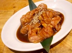 藤沢の韓国焼き肉料理湘南肉豚屋のハラミ
