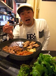 藤沢の韓国料理豚まるのサムギョプサル