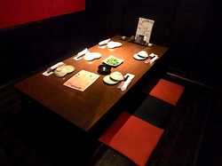 藤沢駅南口の個室居酒屋火蔵(ぽっくら)の個室
