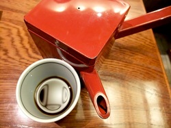 鎌倉のそば懐石峰本のそば湯