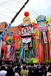湘南ひらつか七夕まつり2013の七夕飾り