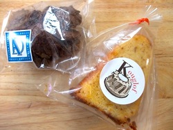 スイーツ江ノ電号のお土産アマルフィドルチェのチョコクッキー&イチジククグロフ