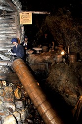 新潟県佐渡島の佐渡金山の江戸時代の宗太夫坑
