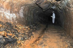 新潟県佐渡島の佐渡金山の山師体験コース大切山坑