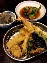 新潟県佐渡島の海鮮料理は両津天國の天ぷら