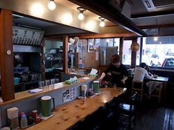 つけ麺&味噌ラーメンの大正麺業@寒川の店内