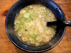 つけ麺&味噌ラーメンの大正麺業@寒川のつけ麺スープ割り