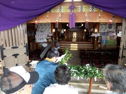 江島神社辺津宮の巳歳御縁年大祭