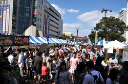 藤沢市民まつり2013の湘南神輿パレード