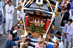 藤沢市民まつり2013の湘南神輿パレード