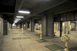 大清水浄化センター「ふじさわ下水道フェア2014」の施設見学ツアー