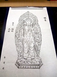 鎌倉パワースポット長谷寺で写経&写仏体験