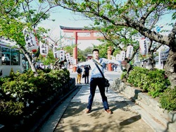鎌倉のパワースポット段葛の路の幅