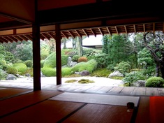 鎌倉の紅葉スポット浄妙寺の茶室喜泉庵