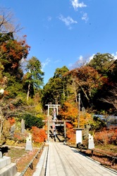 鎌倉紅葉スポット天園ハイキングコース建長寺の半蔵坊
