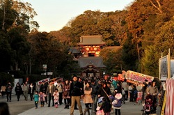 鎌倉鶴岡八幡宮で初詣2014