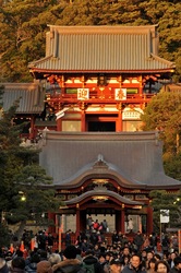 鎌倉鶴岡八幡宮で初詣2014