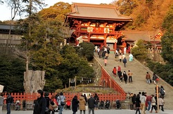 鎌倉鶴岡八幡宮で初詣2014