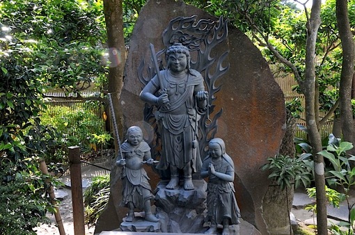 鎌倉新緑チェック2014極楽寺の成就院の不動明王像