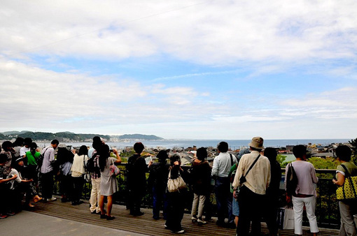 鎌倉紫陽花(あじさい)チェック2014長谷寺からの海