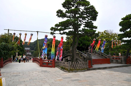 鎌倉鶴岡八幡宮の七夕祭り2014太鼓橋