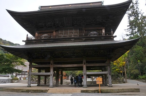北鎌倉円覚寺の紅葉2014山門