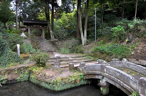 北鎌倉浄智寺の紅葉2014山門