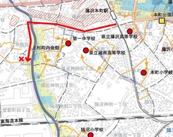 藤沢の引地川沿い洪水&冠水ポイント