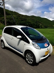 湘南藤沢から五島列島へ福江島の電動自動車