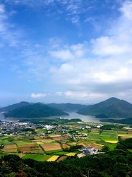 湘南藤沢から五島列島へ福江島の城岳展望所