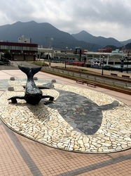 湘南藤沢から五島列島へ上五島中通島の有川港クジラ