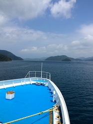 湘南藤沢から五島列島へ宇久島の太古フェリー