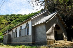世界遺産を目指す五島列島のカトリック教会群下五島久賀島の五輪教会