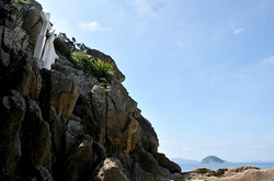 世界遺産を目指す五島列島のカトリック教会群上五島若松島のキリシタン洞窟