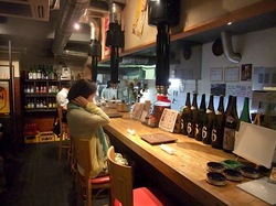 藤沢善行のホルモン焼き元気屋の店内