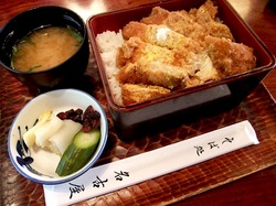 そば&うどん名古屋@藤沢市善行のカツ重