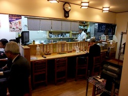 藤沢市善行の海鮮居酒屋きときとの店内
