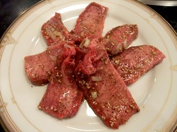 藤沢市善行の焼き肉松の実のタン塩