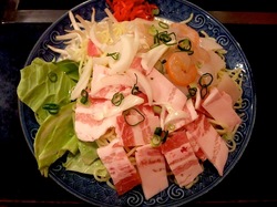 藤沢市善行のお好み焼き&鉄板焼き花味の五目焼きそば