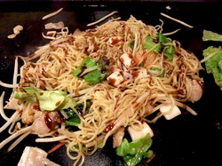 藤沢市善行のお好み焼き&鉄板焼き花味の五目焼きそば