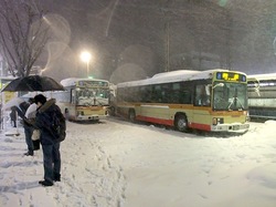 藤沢市善行の大雪